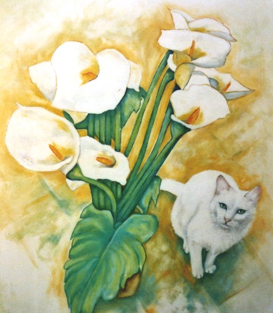 Calas mit Katze